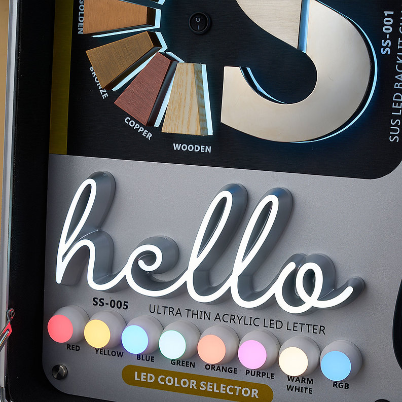 Acrylic Letters Signage